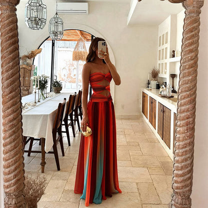 Soraya™ – Fire & Sea Dress
