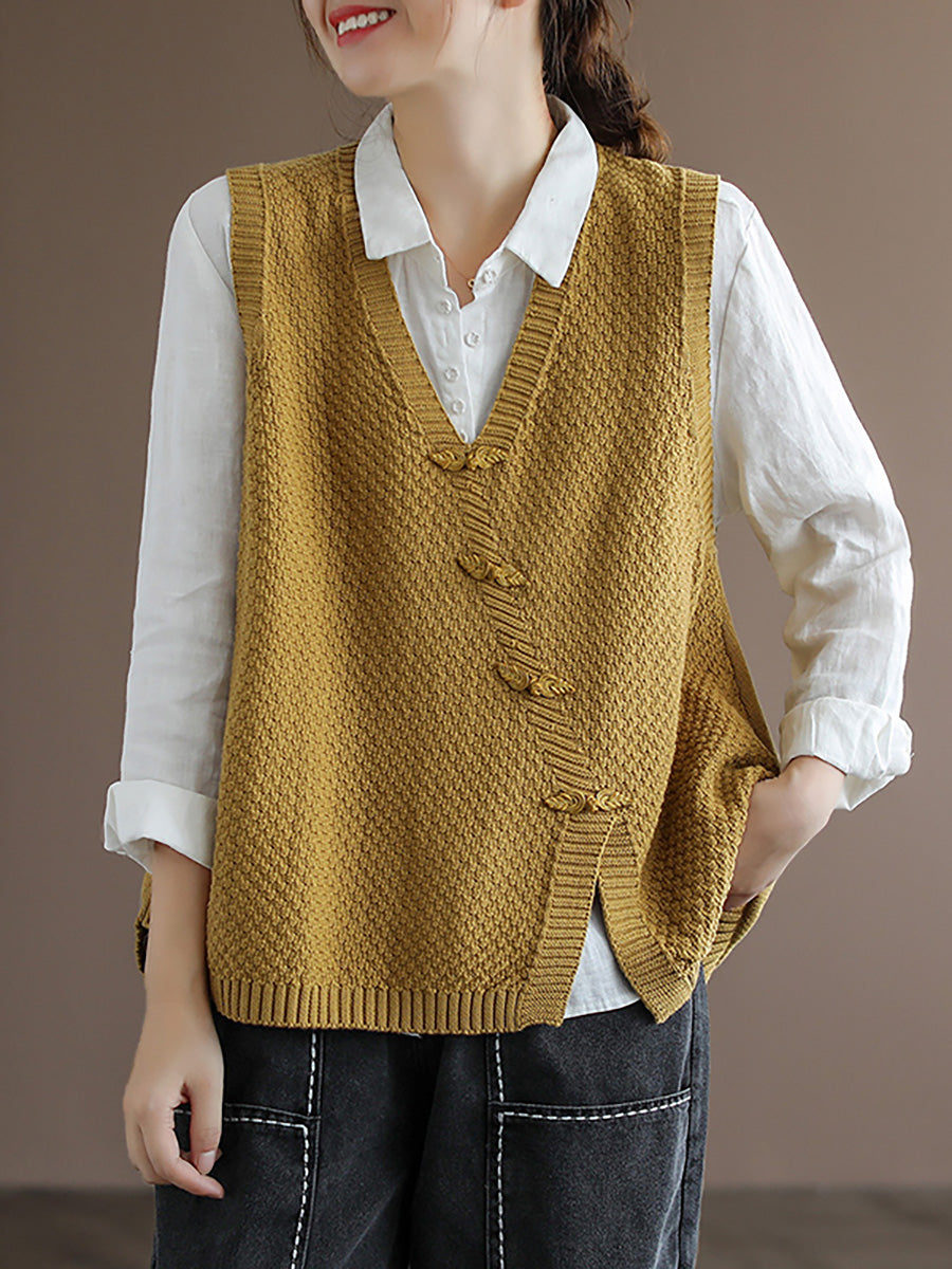 Rochelle™ – Knitted Casual Vest