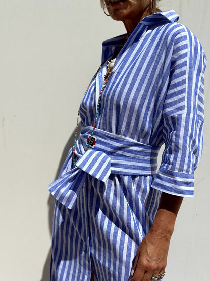 Eunice™ Striped Shirt Dress