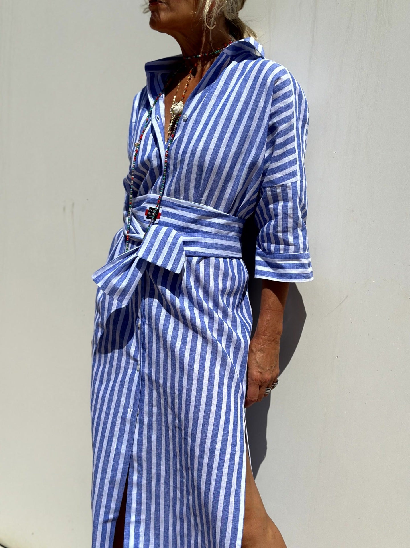 Eunice™ Striped Shirt Dress