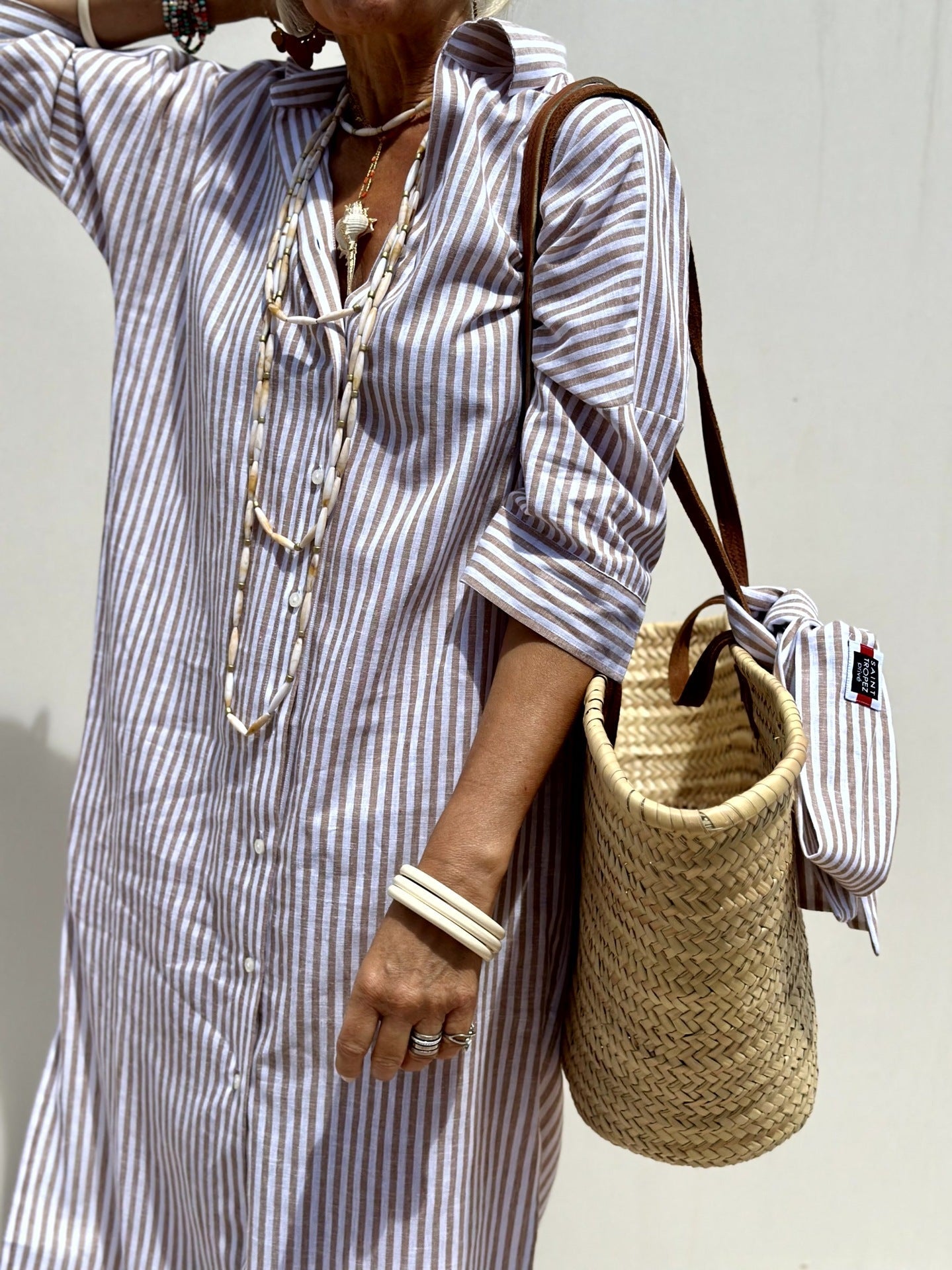 Eunice™ Striped Shirt Dress