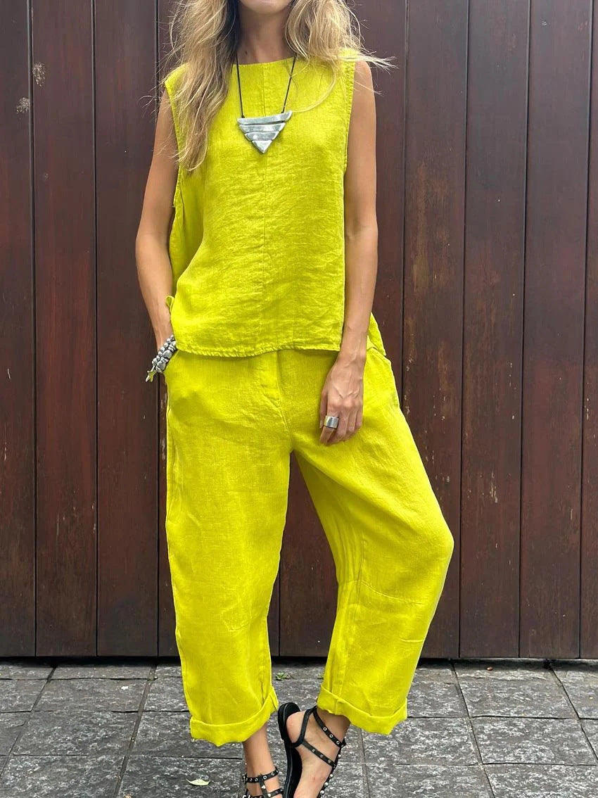 Marisol™ Linen Two-Piece Set