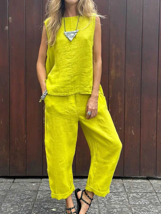 Marisol™ Linen Two-Piece Set