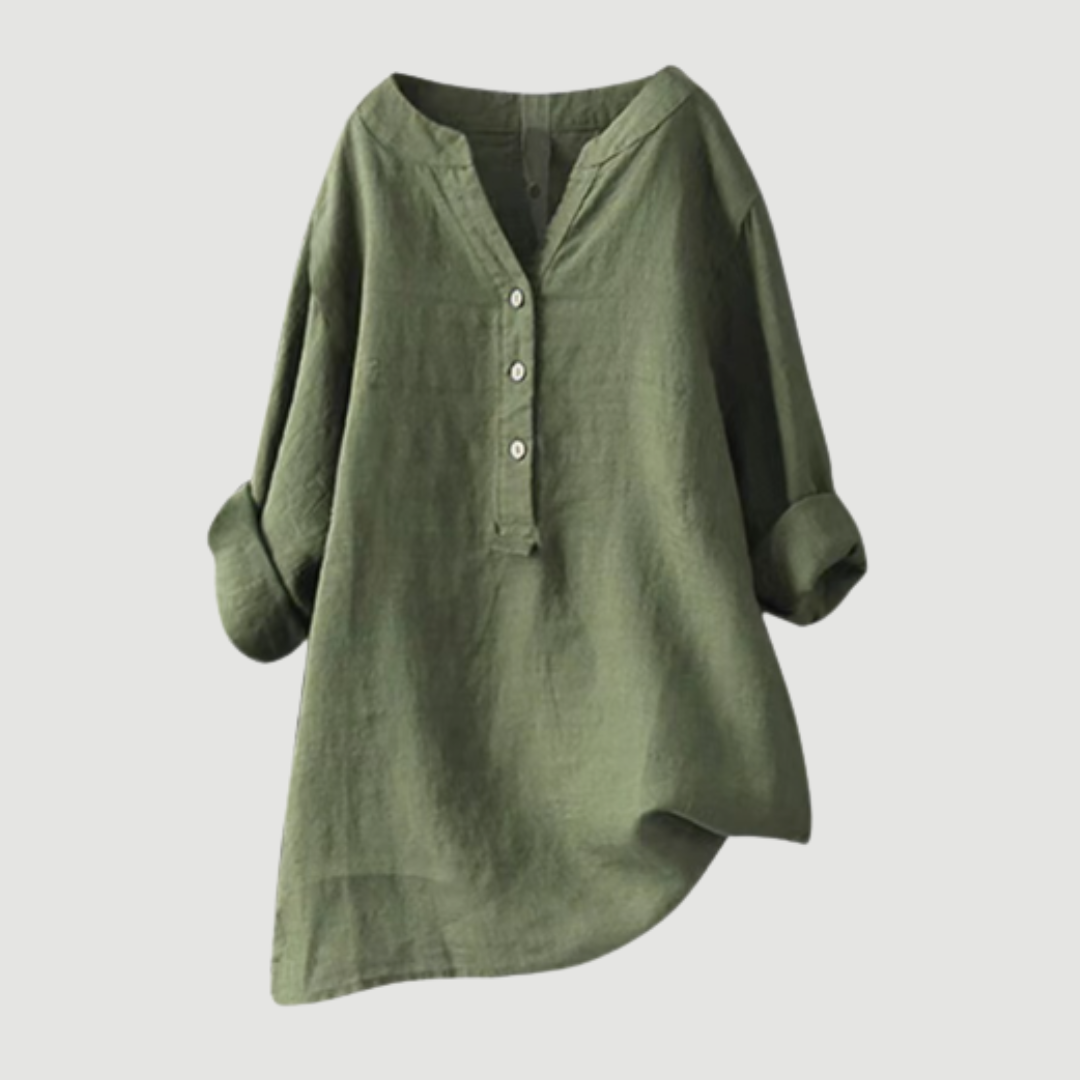 Letecia™ Linen Blouse