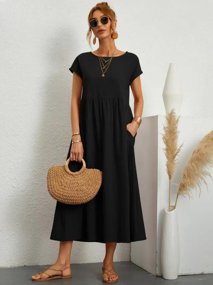 Lyra™ - Casual Summer Midi Dress