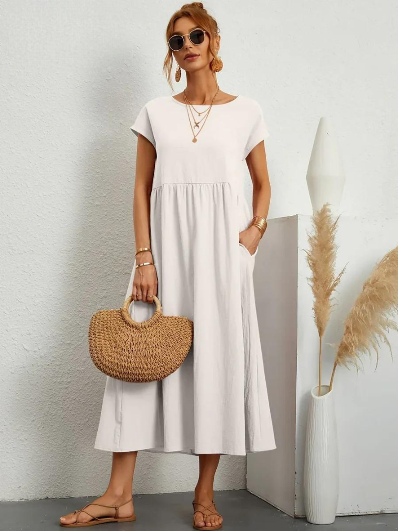 Lyra™ - Casual Summer Midi Dress