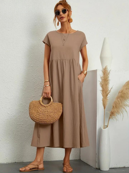 Lyra™ - Casual Summer Midi Dress