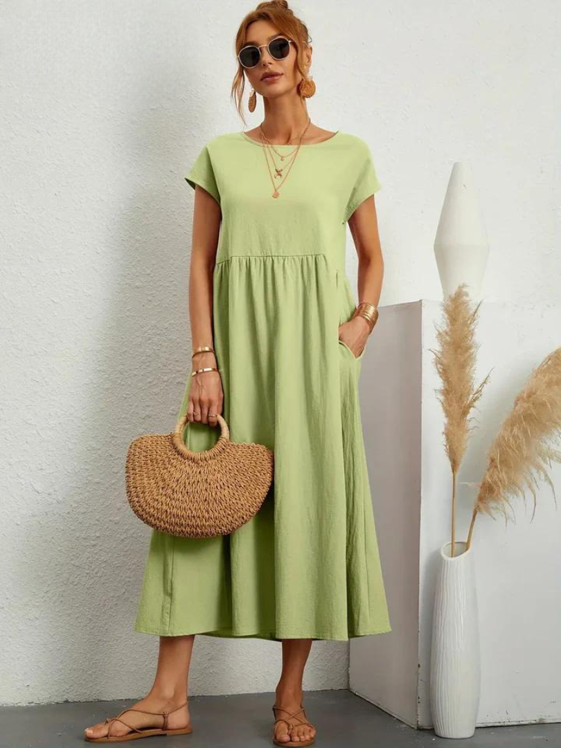 Lyra™ - Casual Summer Midi Dress