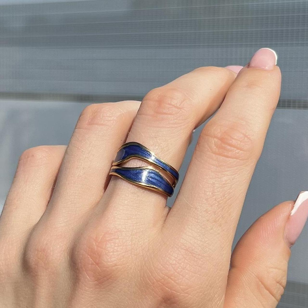 Blue Wave Ring | Together Against Diabetes