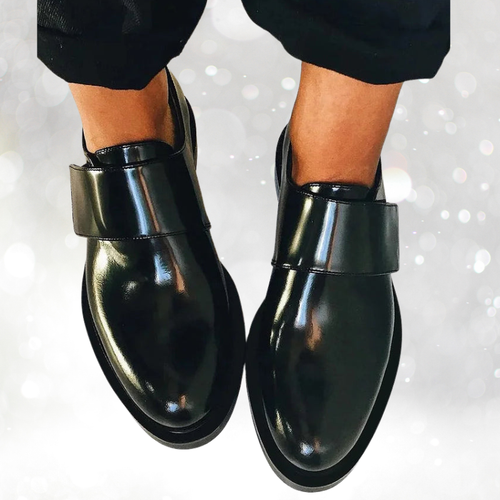 Clay™ - Orthopaedic Glossy Shoes