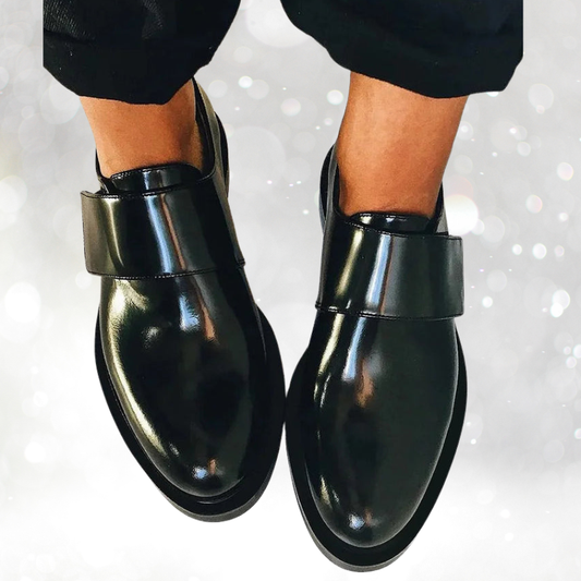 Clay™ - Orthopaedic Glossy Shoes