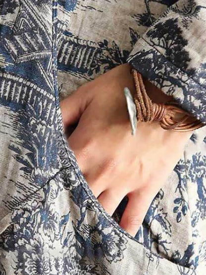 Evelina™ Vintage Print Dress