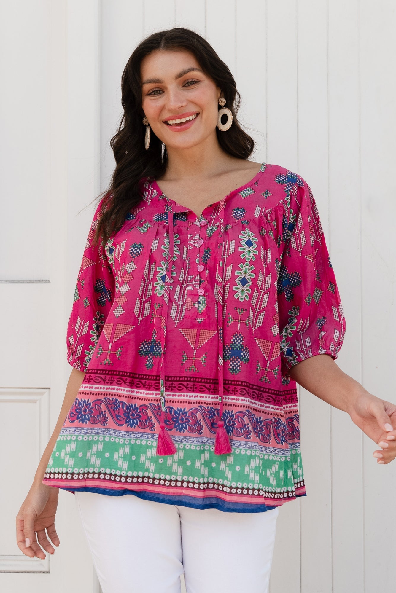 Gella™- Lightweight Mosaic Top