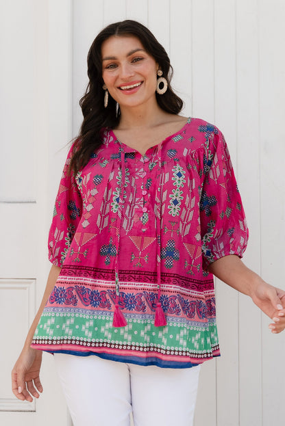 Gella™- Lightweight Mosaic Top