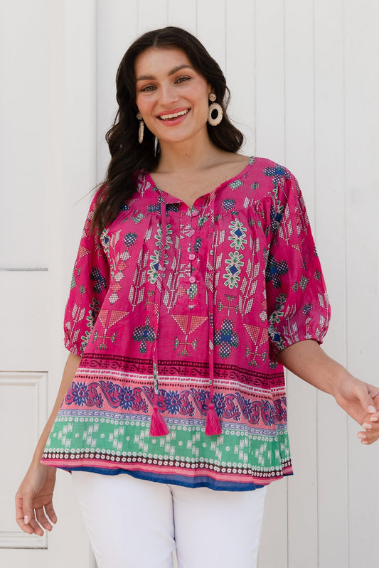 Gella™- Lightweight Mosaic Top