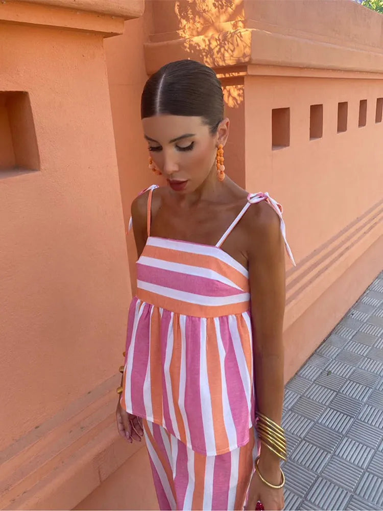 Hanne™ Striped Two-Piece Set