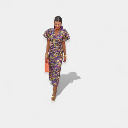 Polly™ - Ruffle Sleeve Dress