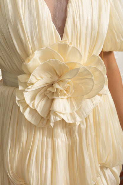 Estelle™ Puff Sleeve Mini Dress