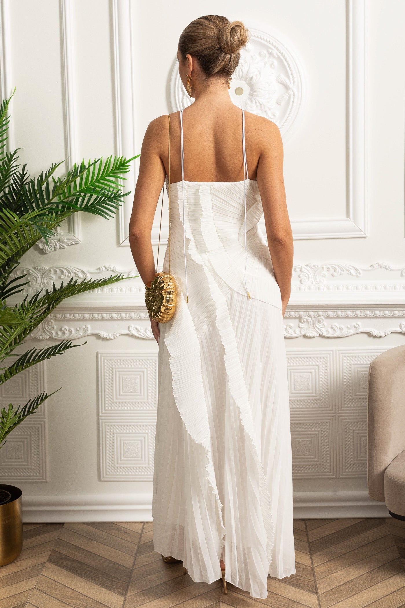 Serenya™ Pleated Maxi Dress