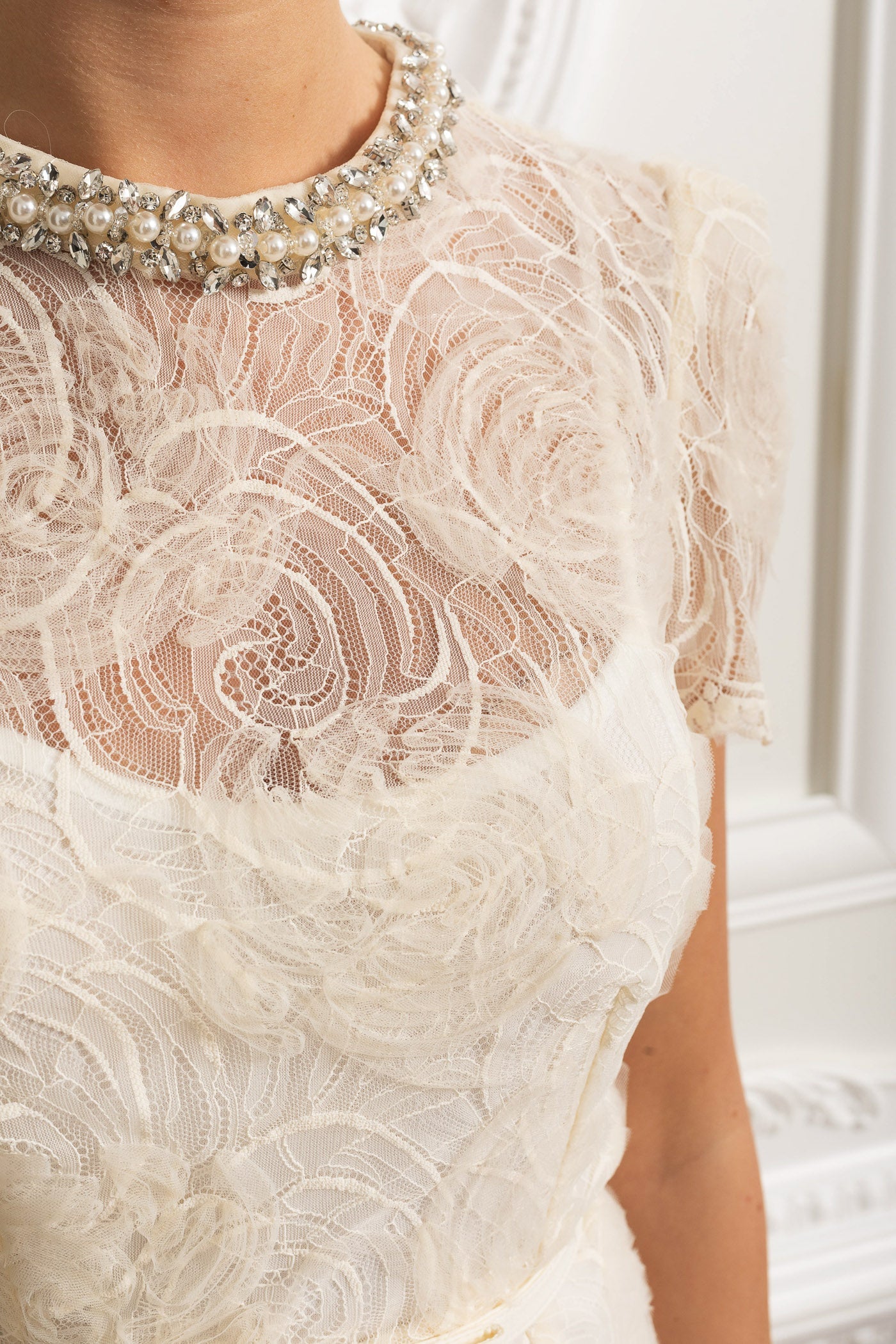 Clarisse™ Lace Midi Dress