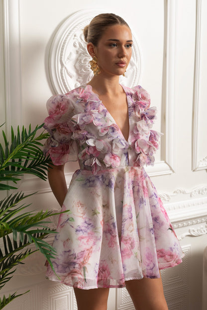 Clarisse™ Floral Mini Dress