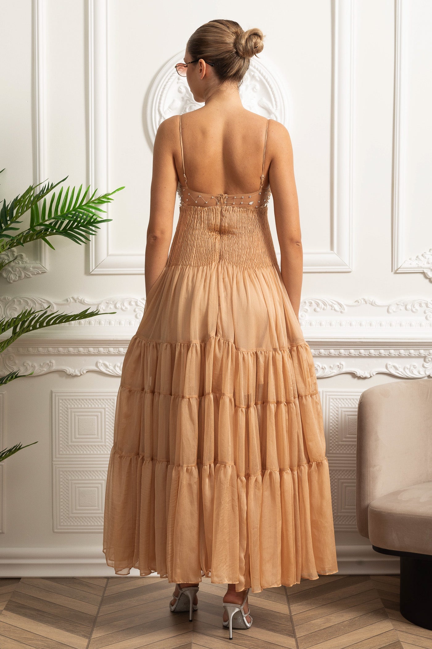 Mirabelle™ Embellished Maxi Dress