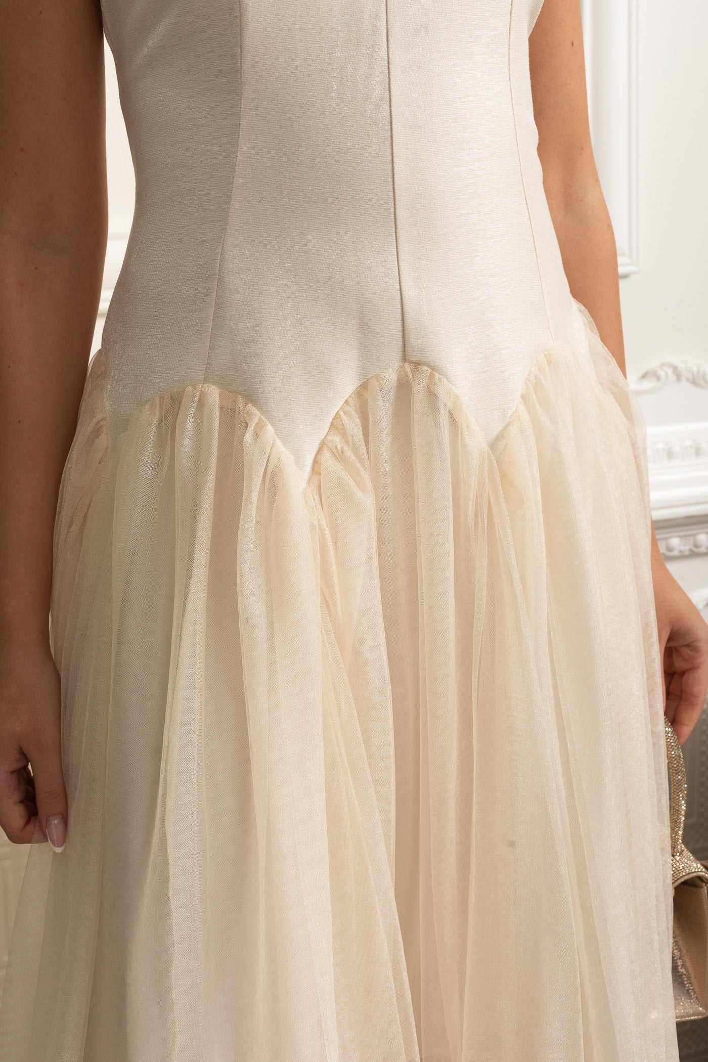 Elara™ Sheer Midi Dress