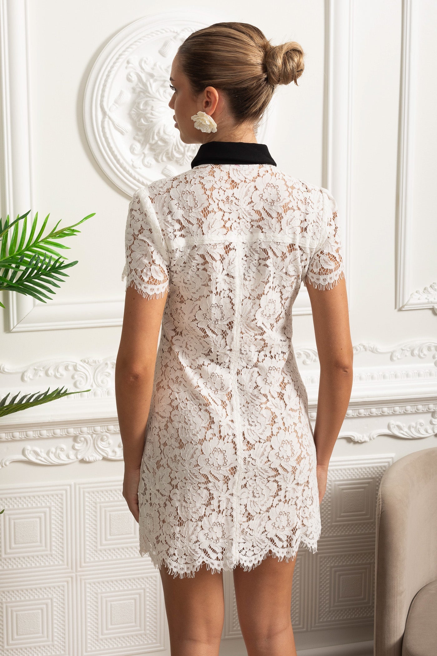 Camille™ Lace Shirt Dress