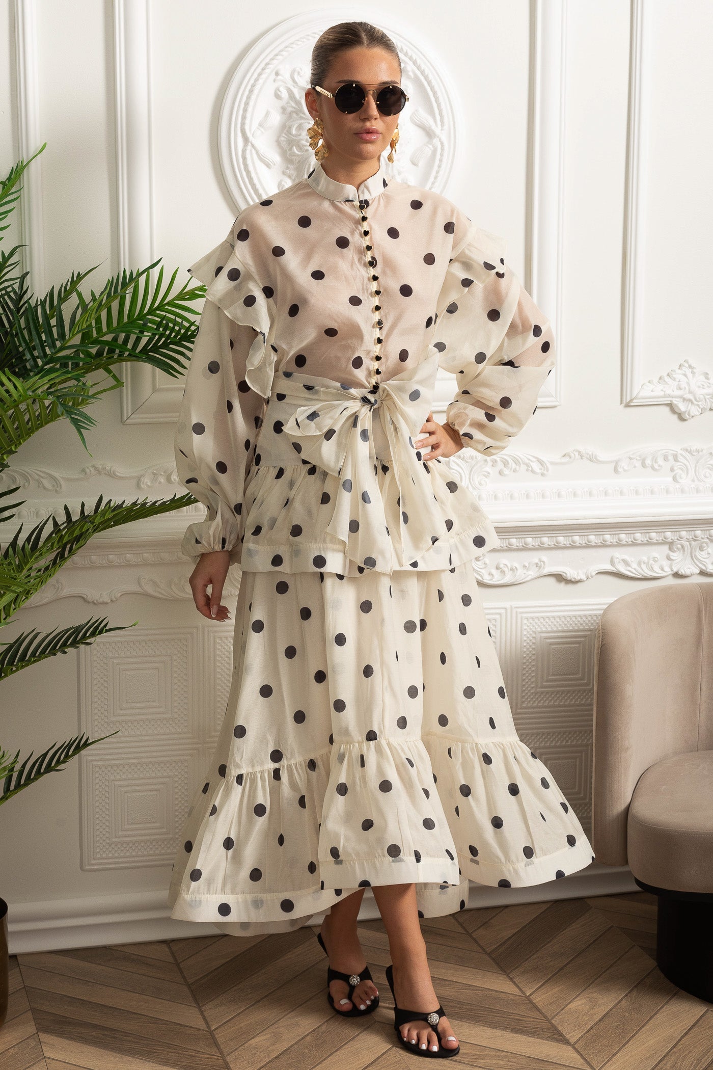 Aveline™ Polka Dot Dress