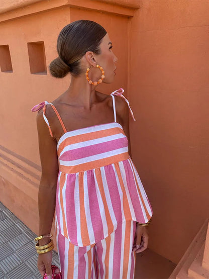 Hanne™ Striped Two-Piece Set