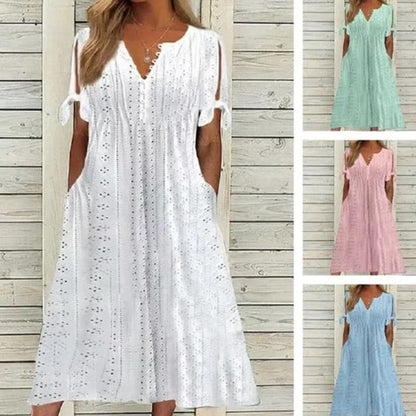 April™ Elegant Lace Midi Dress