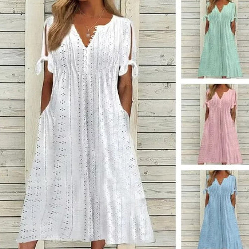 April™ Elegant Lace Midi Dress