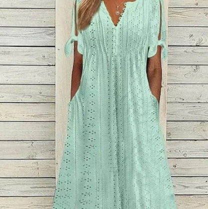 April™ Elegant Lace Midi Dress