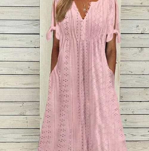April™ Elegant Lace Midi Dress