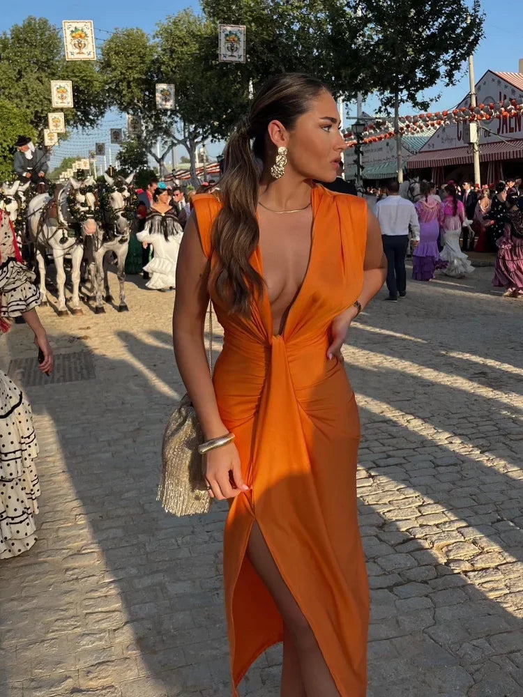 Zyra™ Elegant Ruched Dress