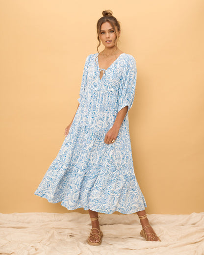 Skyra™ – Bohemian Maxi Dress