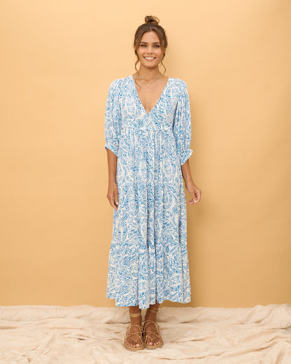 Skyra™ – Bohemian Maxi Dress