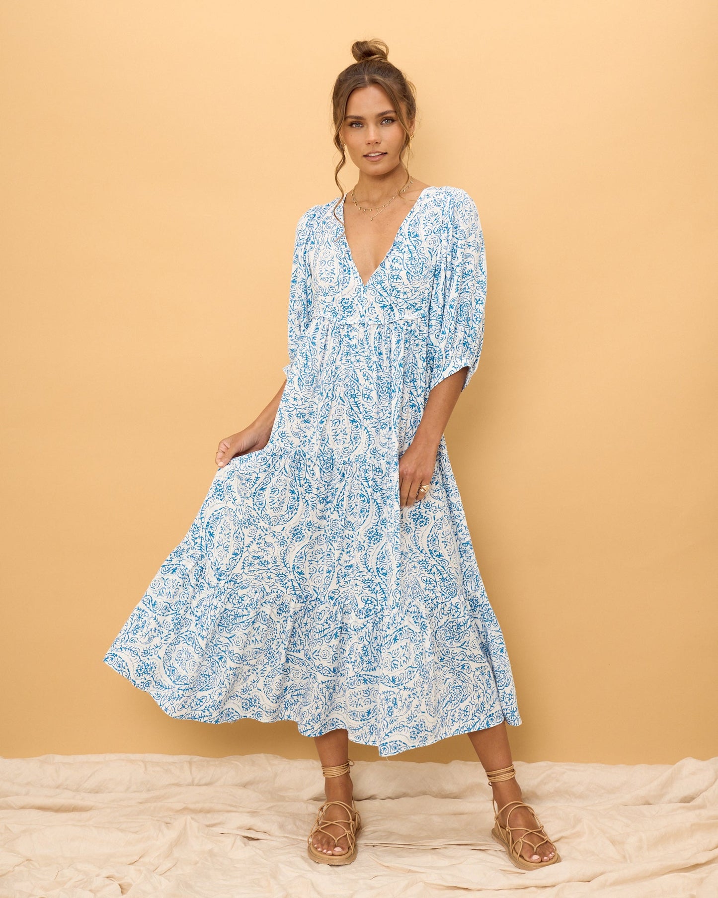 Skyra™ – Bohemian Maxi Dress