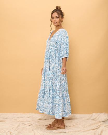 Skyra™ – Bohemian Maxi Dress
