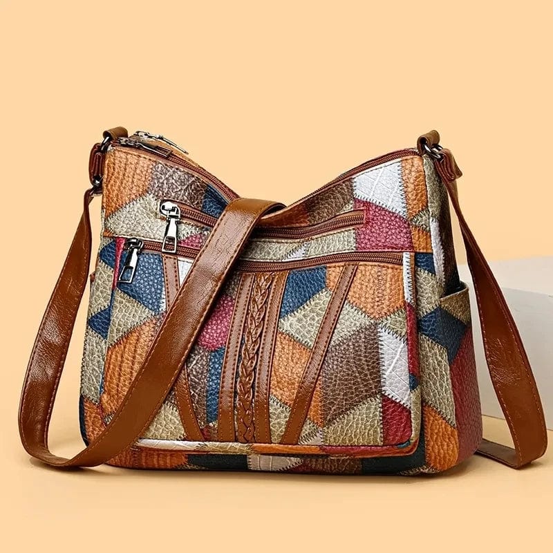 Lucille™- Patchwork Shoulder bag