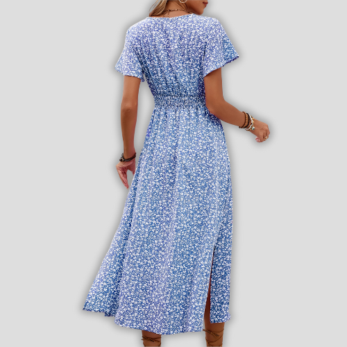 Zephyra™ - Side Slit Summer Dress