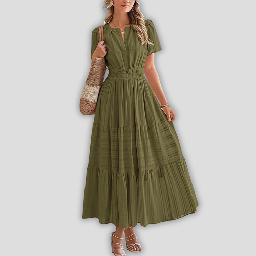 Jovana™ - A-line maxi Dress