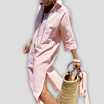 Esmeralda™ - Casual Long Shirt Dress