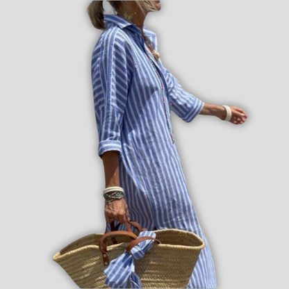 Esmeralda™ - Casual Long Shirt Dress