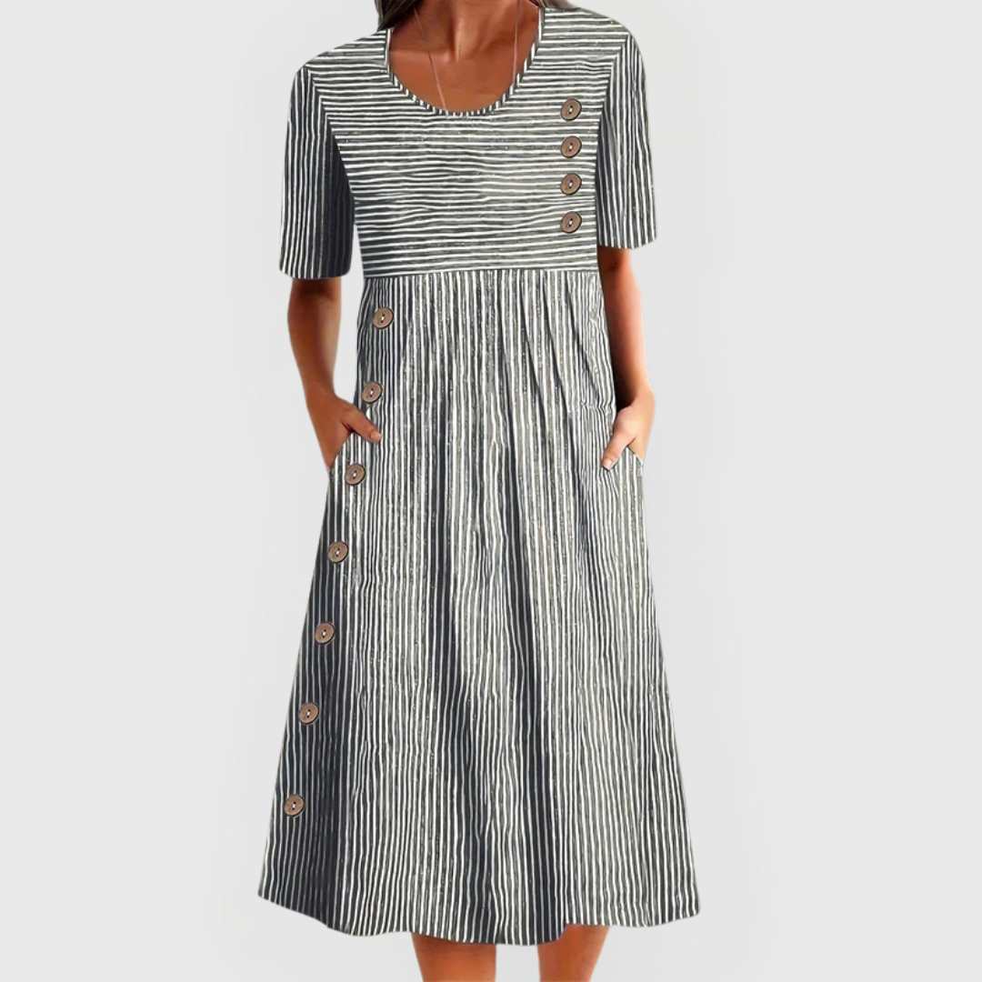 Selene™ Striped Dress