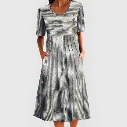 Selene™ Striped Dress