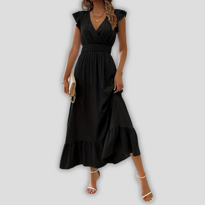 Solene™ - Casual V-neck Dress