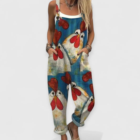 Roxanne™ Rooster Jumpsuit