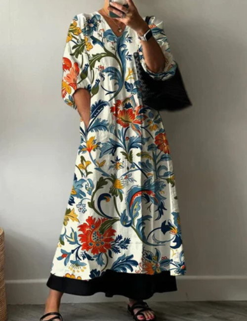 Elowen™ Floral Print Dress