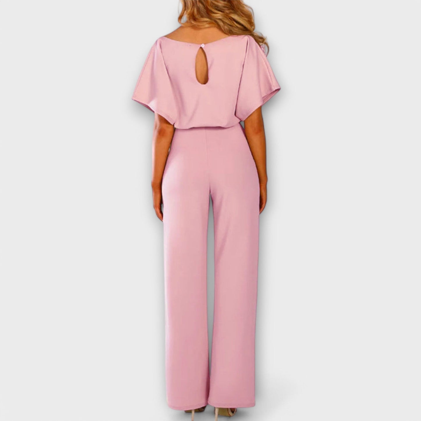 Calista™ - Elegant Wide Leg Jumpsuit